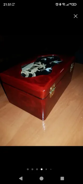 Caja joyero estilo chino