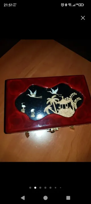 Caja joyero estilo chino