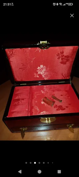 Caja joyero estilo chino