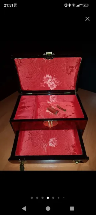 Caja joyero estilo chino