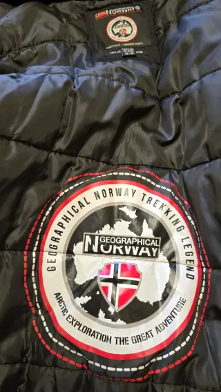 Parka Norway Geographical XXXL Negra