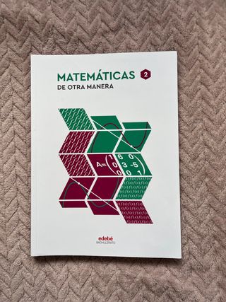 Libro MATEMÁTICAS 2 Bachillerato