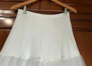 Cancán Rosa Clará Talla M Blanco