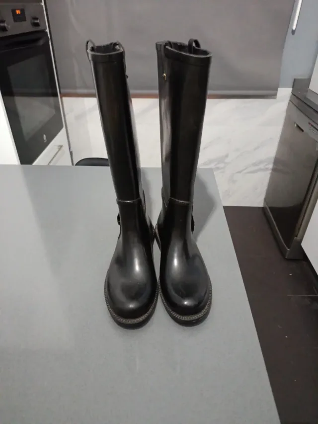 Botas Zara Mujer Negras Talla 36/37