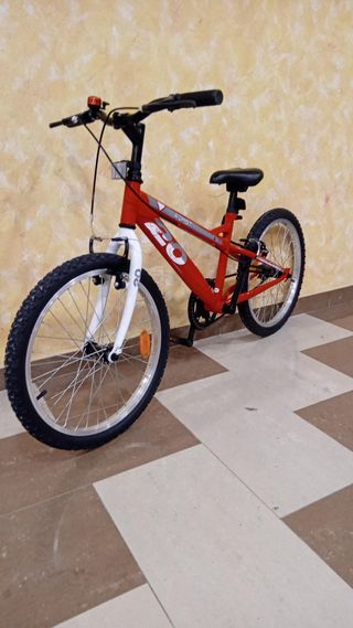 Bicicleta Montaña Niño 20 Roja