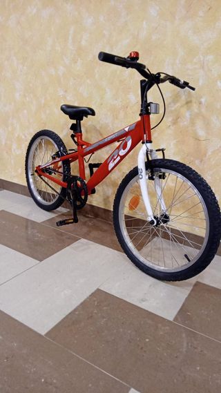 Bicicleta Montaña Niño 20 Roja