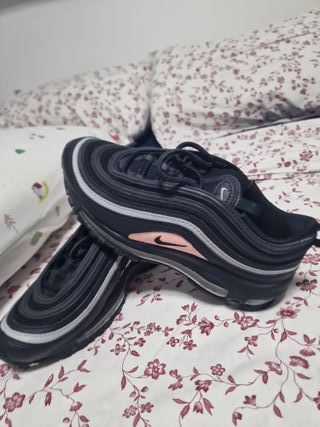 Zapatillas Nike Air Max 97 Negras Rosas