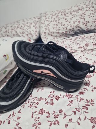 Zapatillas Nike Air Max 97 Negras Rosas