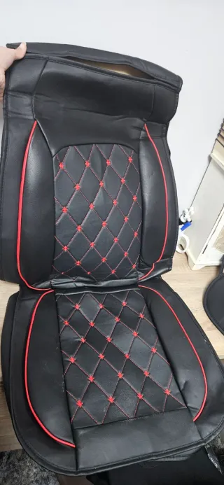 Funda asiento coche + pedales + almohadillas 