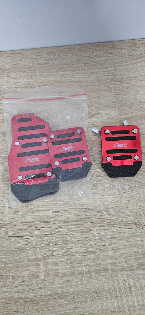 Funda asiento coche + pedales + almohadillas