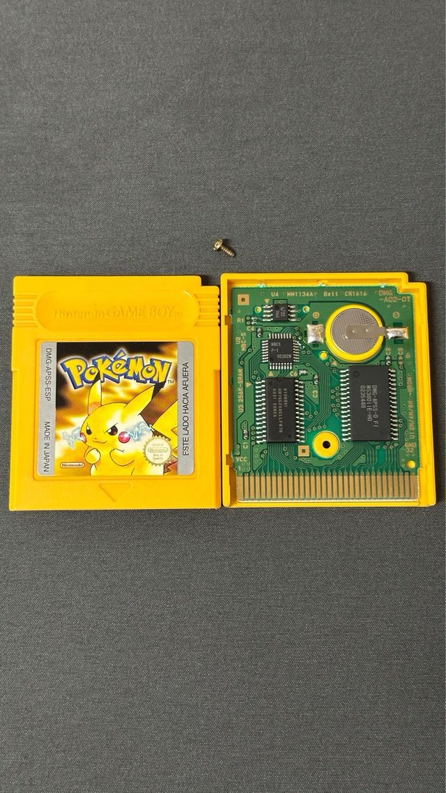 Pokemon Amarillo ORIGINAL GameBoy