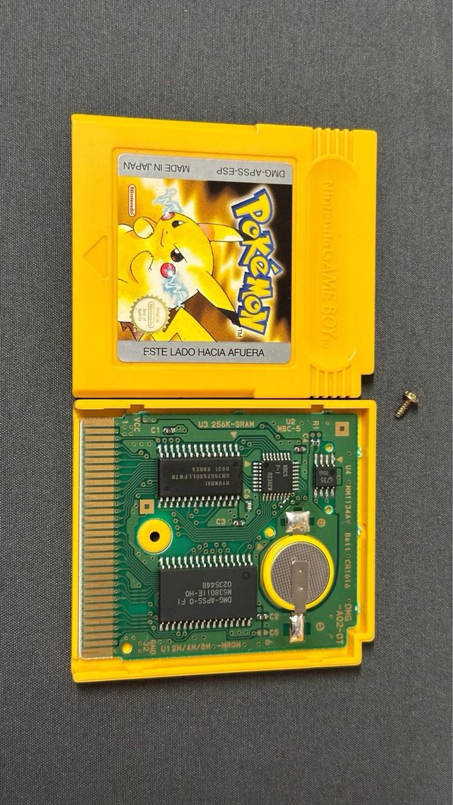 Pokemon Amarillo ORIGINAL GameBoy