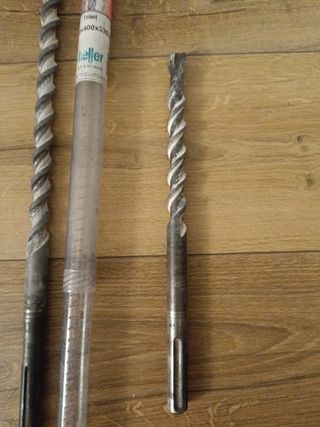 2 Brocas SDS-Max diam 20 diferentes longitud 