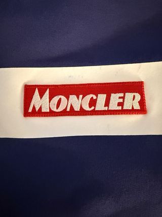 Felpa Moncler Blu e Bianca 14 anni 