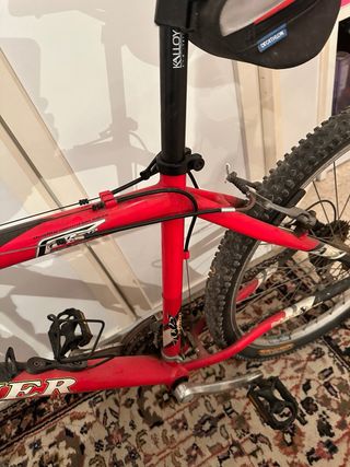 Bicicleta Montaña Bulldog Roja