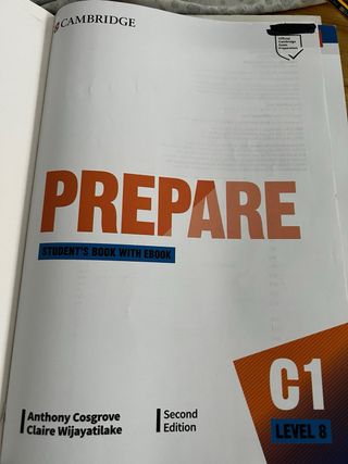 Prepare Level 8 Student’s Book with eBook