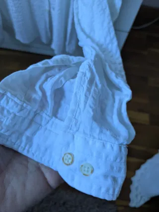 Camisa Zara Blanca Talla M