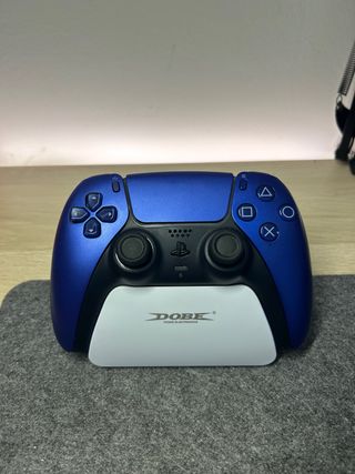 Mando PS5 Cobalt Blue con joysticks magnéticos