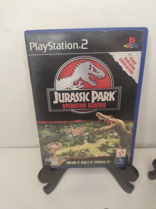 Jurassic Park Operation Genesis PS2 Senza Libretto