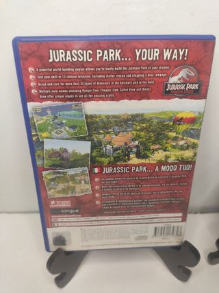Jurassic Park Operation Genesis PS2 Senza Libretto