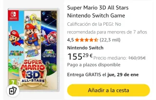 Super Mario 3D All-Stars Nintendo Switch