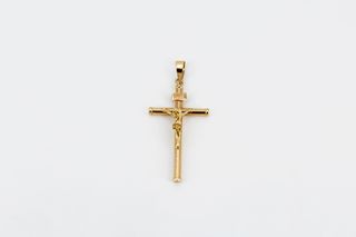 Cruz De Oro De 18K.. Ref: 021-03-01170