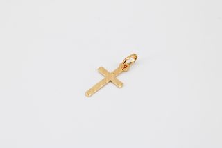 Cruz De Oro De 18K.. Ref: 023-03-00339