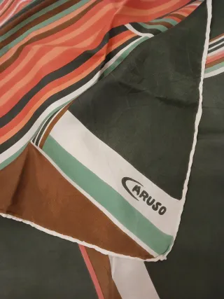 Foulard vintage marca Caruso donna