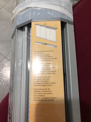 Rieles para cortinas 6 unidades . Cada una 10€