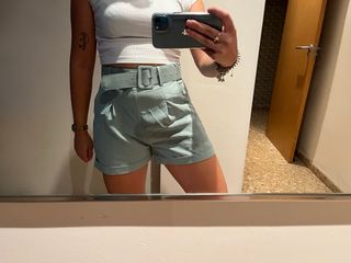 Conjunto Top y Shorts Verde
