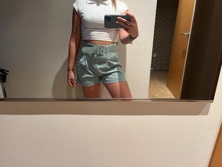 Conjunto Top y Shorts Verde