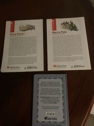 varios libros para el cole
