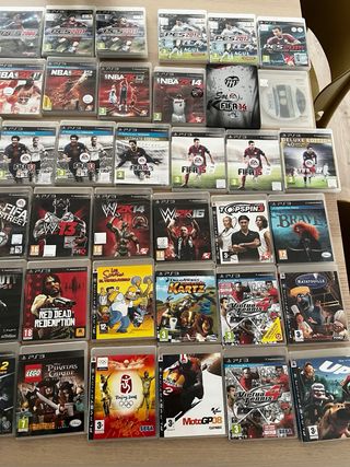 Lote de juegos PS3