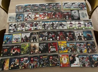 Lote de juegos PS3
