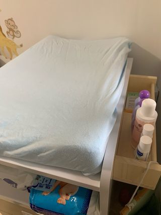 Cuna convertible en cama