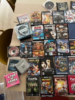Lote de 30 juegos PC