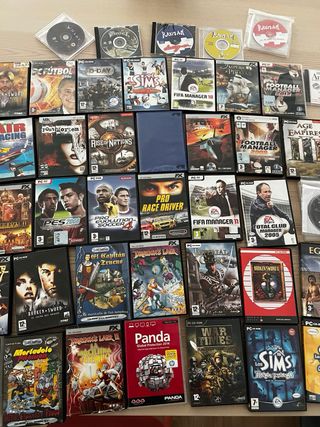 Lote de 30 juegos PC
