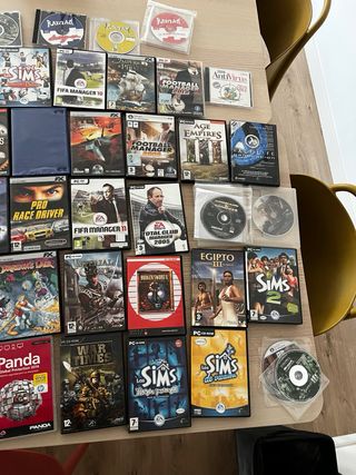 Lote de 30 juegos PC