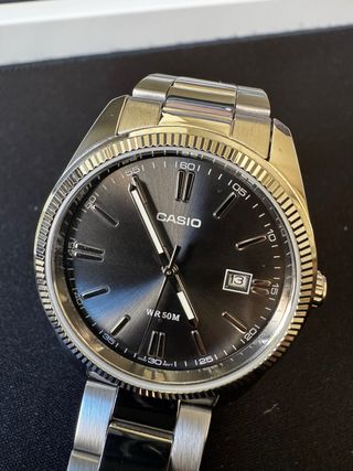 Reloj Casio MTP-1302PD-1A1V Negro/Plata