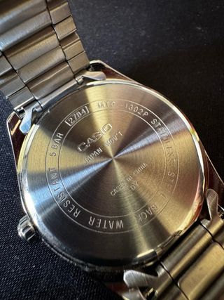 Reloj Casio MTP-1302PD-1A1V Negro/Plata