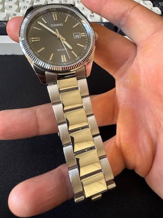 Reloj Casio MTP-1302PD-1A1V Negro/Plata