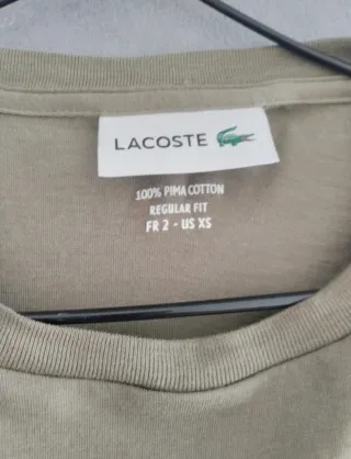 Camiseta Lacoste nueva 