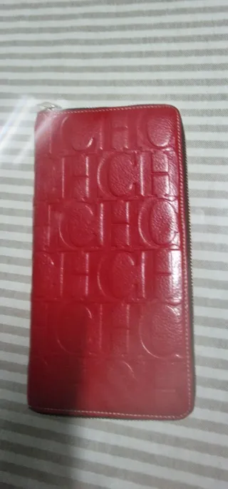 Cartera Carolina Herrera Roja