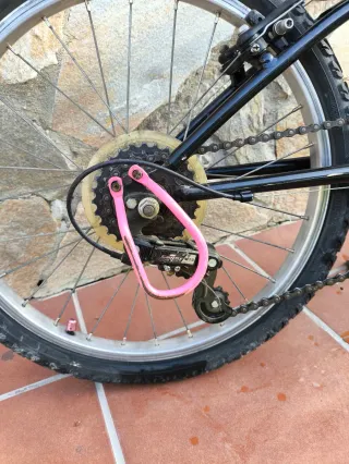 Bicicleta infantil Btwin rosa