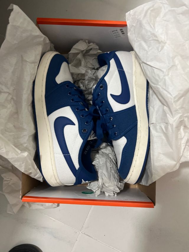 Zapatos Nike Dunk Low Azul/Blanco