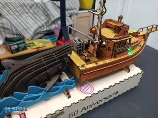Maqueta Tiburón 50 Aniversario Jaws