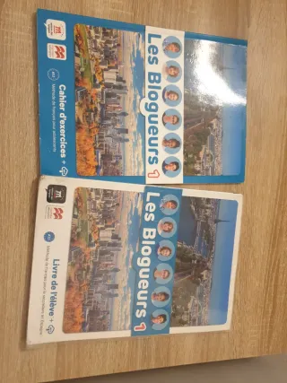 Libro de francés 1 de eso les blogueures