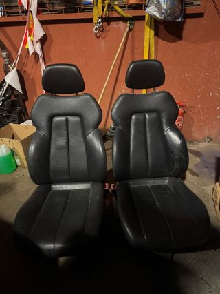 Asientos Mercedes Benz SLK 2004 Cuero Negro