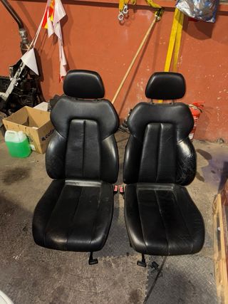 Asientos Mercedes Benz SLK 2004 Cuero Negro