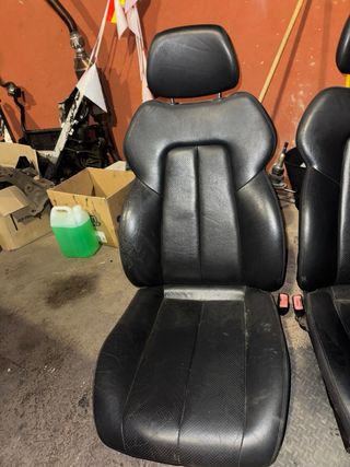 Asientos Mercedes Benz SLK 2004 Cuero Negro